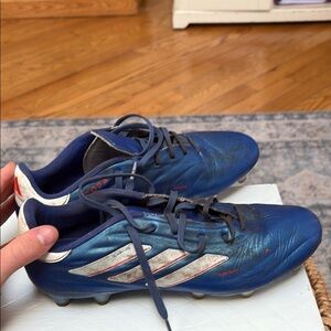 Adidas Blue Soccer Cleats
